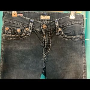 True religion jeans. HALLE mid rise super skinny